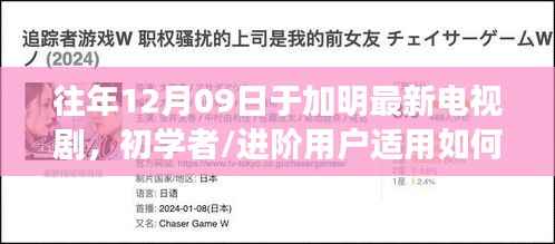 往年12月09日加明最新电视剧指南,适合初学者与进阶用户的观看指南