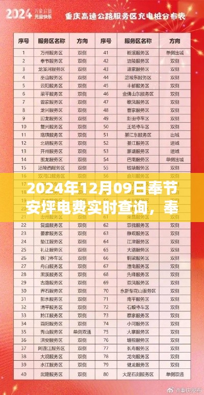 奉节安坪电费实时查询系统,追溯历程与揭示影响